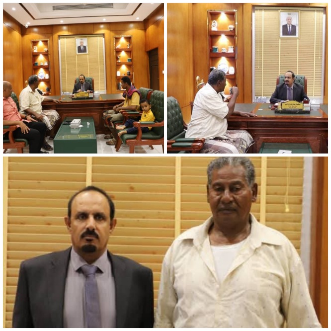 محافظ حضرموت يشيد بخدمات الشخصية التربوية والرياضية الكابتن حاج سليمان بامقنع في خدمة القطاعين التربوي والرياضي