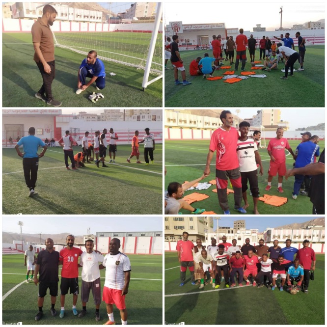 بقيادة الجنرال بن ربيعه...قدامى شعب حضرموت يدشنون تدريباتهم 