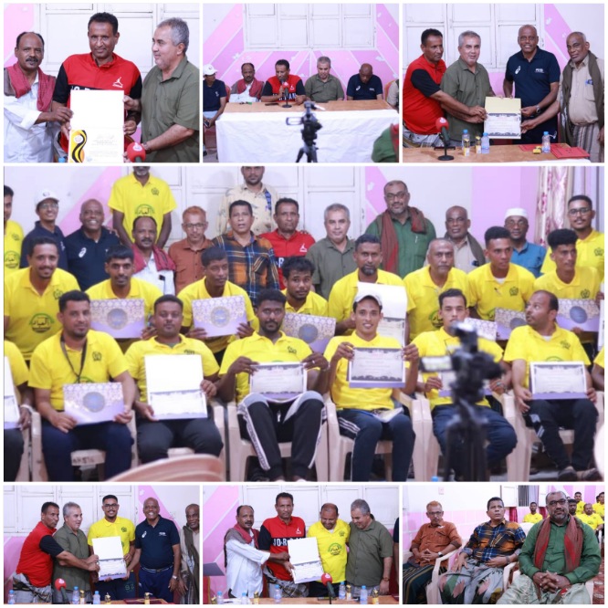 اختتام الدورة التحكيمية الأولى لحكام كرة الطائرة المستجدين بالشحر*