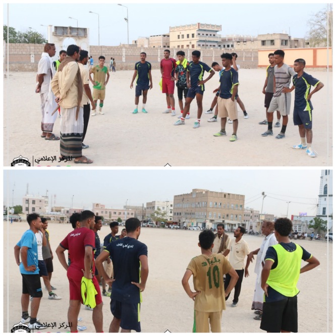 أهلي الغيل يجري حصة تدريبية مهمة تأهباً للمشاركة في دوري البلدة لكرة القدم