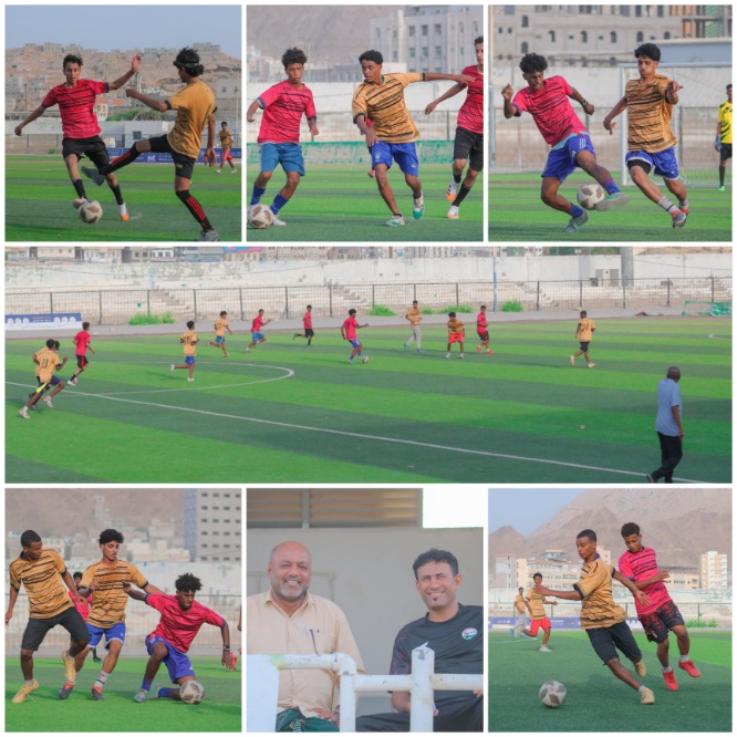 المدرب قيس يستكشف مواهب ساحل حضرموت على ملعب بارادم بالمكلا