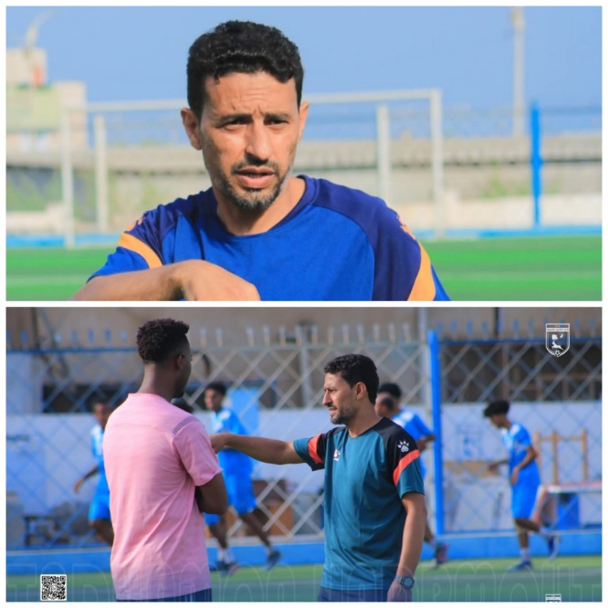 هيثم الاصبحي مساعداً لمدرب نادي تضامن حضرموت في دوري أبطال الخليج لكرة القدم