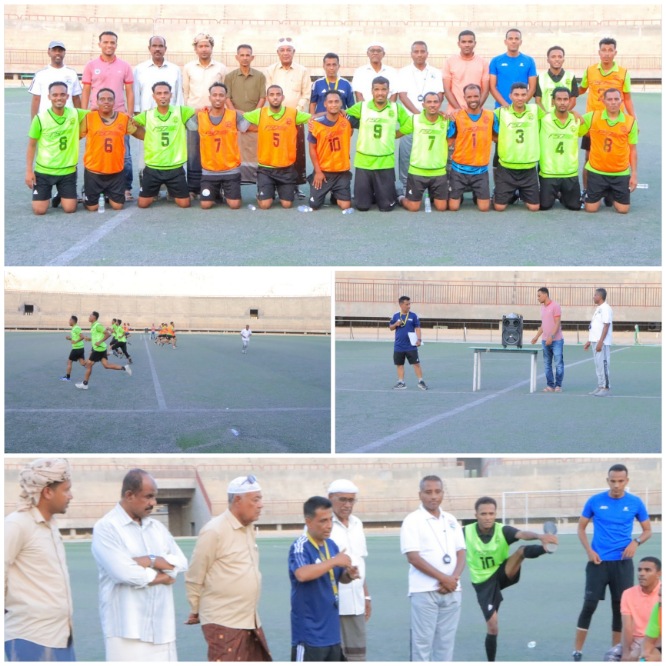 باشراف اللجنة العليا للحكام:  عشرة حكام بحضرموت الوادي يجتازون اختبارات المرحلة الأولى للمشاركة في الدورة الدولية  