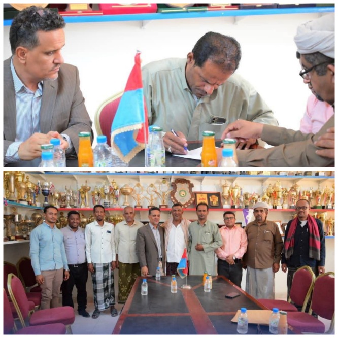 مدرك الجابري يتسلم قيادة نادي سيئون خلفاً لعيسى الصيعري