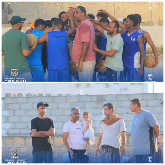 سلة تضامن حضرموت تواصل استعداداتها لبطولة كأس الجمهورية