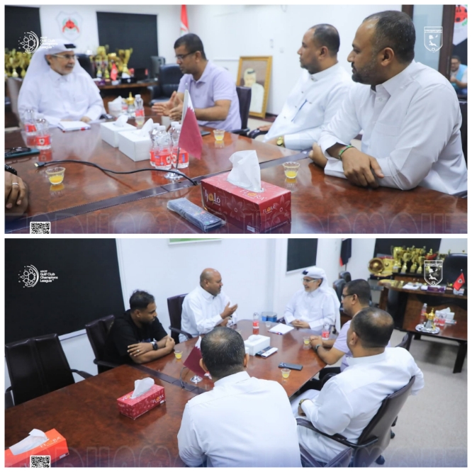 تضامن حضرموت يبحث مع الريان القطري تعزيز أواصر الشراكة المستدامة والتبادل الرياضي