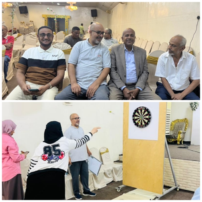 انطلاق البطولة التأسيسية الأولى للدارتس المفتوحة بعدن