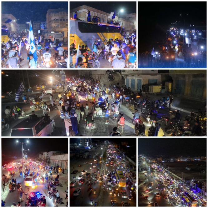 إستقبال حاشد في المكلا لممثل الوطن تضامن حضرموت في دوري أبطال الخليج 