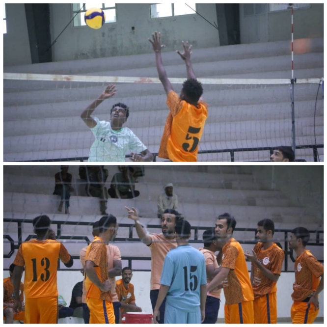 في بطولة البرنامج السعودي للكرة الطائرة  طائرة الاتفاق بالحوطة تتغلب على البرق بتريم في تصفيات حضرموت الوادي والصحراء ..