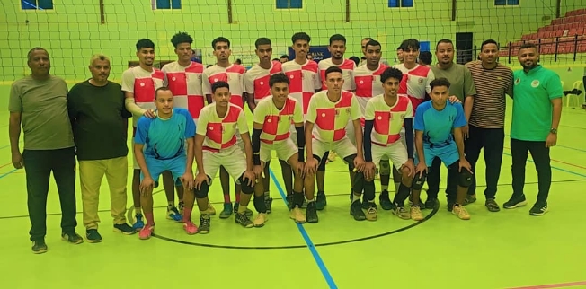  ساحل حضرموت يفرض كلمته ويتجاوز أبين في بطولة الفقيد أحمد الجبيلي للكرة الطائرة