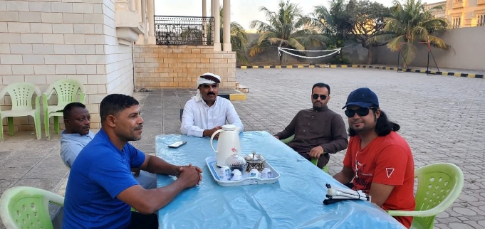 وصول بعثة المنتخب اليمني لكرة الهدف إلى صلالة واستقبال رسمي من جمعية النور استعدادًا لبطولة غرب آسيا
