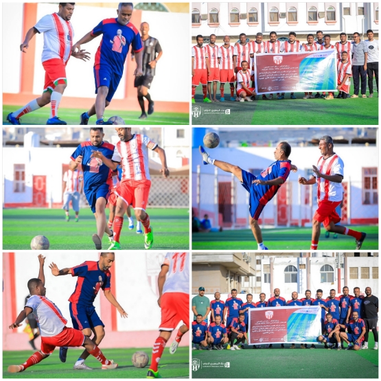 ضمن فعاليات مهرجان شعب حضرموت الرمضاني..أهرام الديس يتغلب على زمالك الغليلة ضمن مسابقة كرة القدم للاعبين القدامى