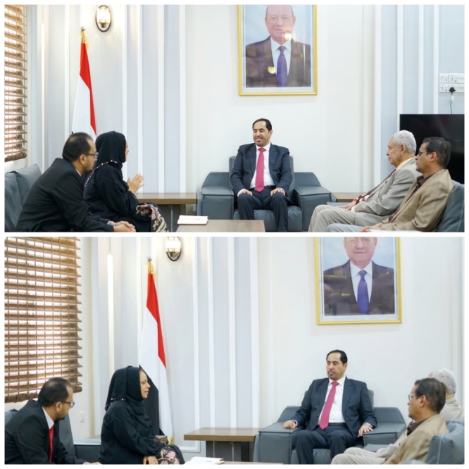 الوزير البكري يبحث مع المجلس البريطاني تعزيز التعاون الشبابي
