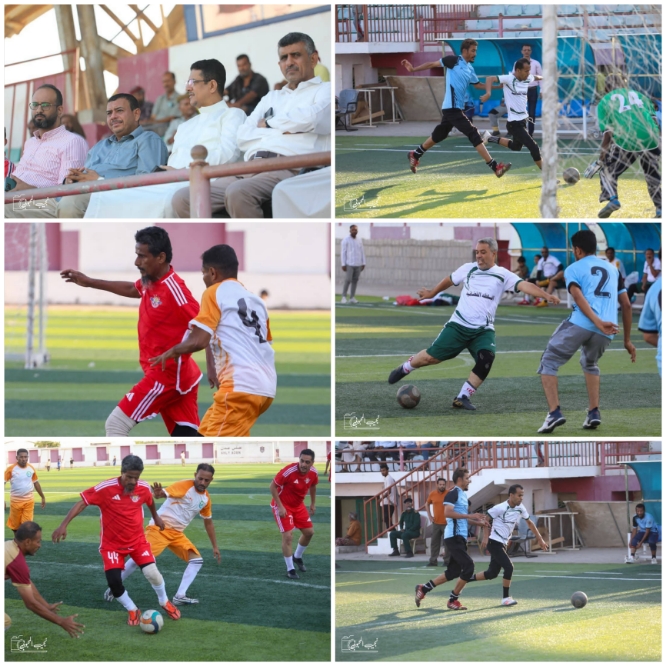 النظافة يسقط الطيران .. وعبر البحار يعود لمساره على حساب العدل في بطولة كأس عدن للشركات والمؤسسات 