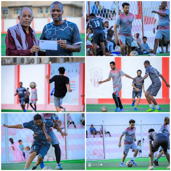 *المهرجان الرياضي الرمضاني في نادي شعب حضرموت..اتفاق الجول يتغلب على الصمود بثلاثة أهداف مقابل هدف في بطولة كرة القدم للاعبين القدامى*