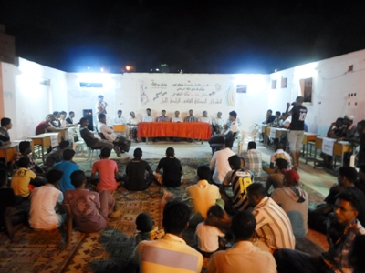 الجنيد يدشن المهرجان الرياضي الثقافي الرمضاني لملتقي شباب المكلا التطوعي