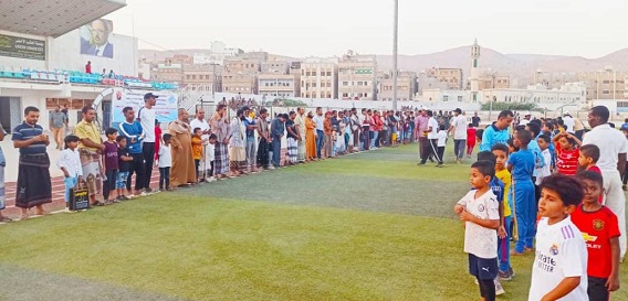 الخميس تدشين الفعاليات والأنشطة الرياضية بمهرجان اليوم العالمي للطفولة .