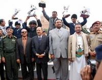 بحضور نائب رئيس الوزراء.. القملي بطلا لبطولة الفروسية  السادسة على كاس المرحوم اللواء محمدعبدالله صالح