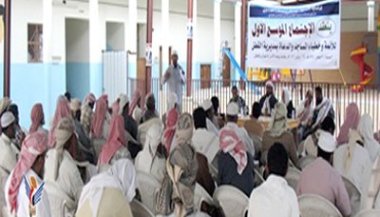 لقاء موسع بالأئمة والخطباء والدعاة بمديرية القطن بحضرموت