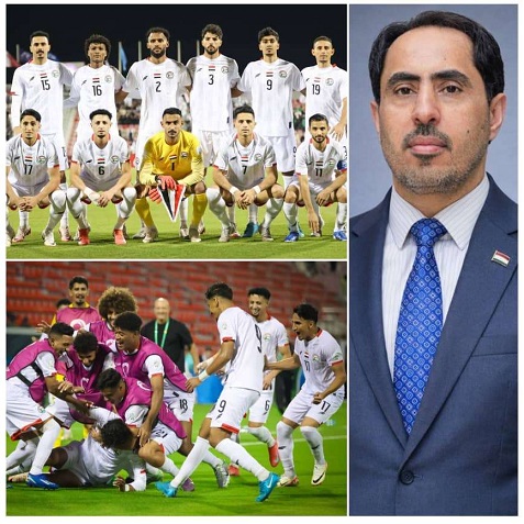 الوزير البكري يعلن عن مكافاة مالية لبعثة المنتخب الوطني حال التأهل إلى كأس أسيا