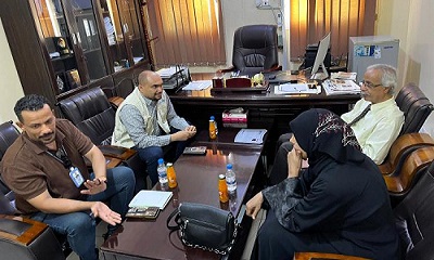 البحسني يستقبل وفد اليونيسيف بالمكلا ويشيد بتدخلات المنظمة في القطاعات الحيوية