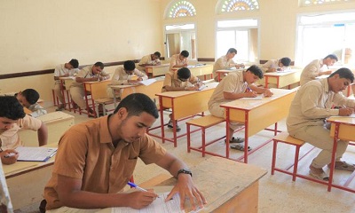 بدء الامتحانات الوزارية للثانوية العامة في شبام وسط أجواء منظمة