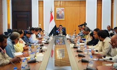 تنفيذي حضرموت يعقد اجتماعه الدوري ويستمع إلى إحاطة عاجلة حول ملف الكهرباء وعدد من الملفات المدرجة في جدول أعماله
