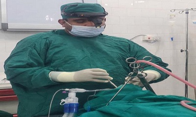 استمرار إجراء العمليات الجراحية لقسم الأنف والأذن والحنجرة بمستشفى شبام
