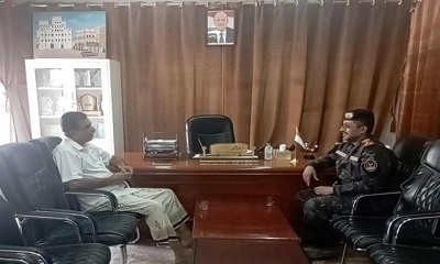مدير عام مديرية القطن يلتقي مدير عام مكافحة المخدرات بوزارة الداخلية لبحث تعزيز الجهود المشتركة لمكافحة المخدرات