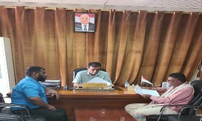 مدير عام القطن يناقش مع مدير مكتب محو الأمية خطة العام الدراسي 2026–2027م ويؤكد دعم السلطة المحلية لتوسيع البرامج التعليمية والتدريبية