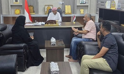 الوكيل بارباع يطلع على أنشطة مؤسسة فريدرش إيبرت الألمانية – مكتب اليمن