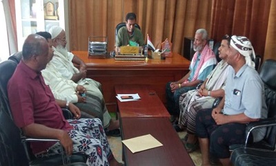 مدير عام مديرية القطن يلتقي المدير التنفيذي لمجلس جمعيات ذوي الإعاقة
