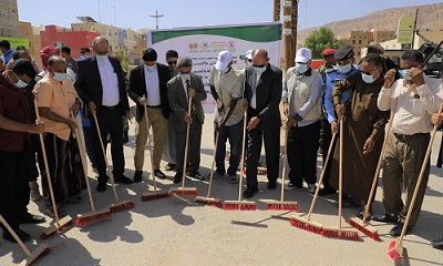 الوكيل بارباع يدشن فعاليات اليوم العالمي للنظافة بمدينة سيئون
