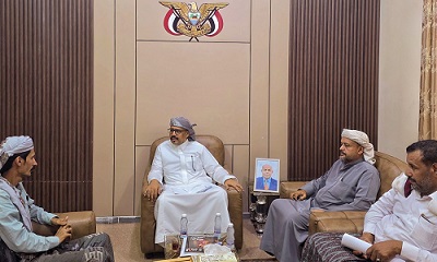التميمي مدير عام مصلحة شؤون القبائل يلتقي مدير عام مديرية العبر لبحث التنسيق القبلي والمجتمعي في ظل الأوضاع الراهنة