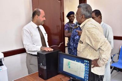 مدير عام غيل باوزير يشرف على تأهيل محكمه ونيابه غيل باوزير للقيام بمهامهما‎