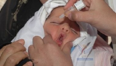 في اليوم الأول 26 إلف طفل مطعم للحملة الوطنية لشلل الأطفال بوادي وصحراء حضرموت