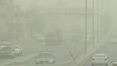 مركز الأرصاد ينبه من كتلة هوائية محملة بالغبار خلال الـ 48 ساعة المقبلة