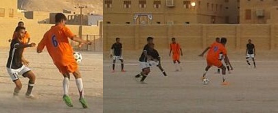 في كأس حضرموت الخامسة : بور وإتحاد حورة يتعادلان  2/2