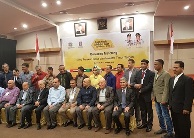 بدء أعمال برنامج تحديث التواصل الإقتصادي بين إندونيسيا ودول الشرق الأوسط (IMEU 2016)