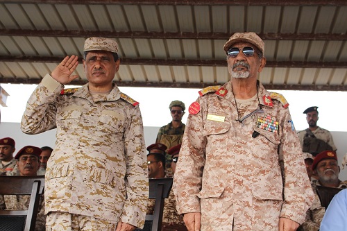 المحافظ البحسني يدشن العام التدريبي الجديد 2019 بقيادة المنطقة العسكرية الثانية ويؤكد أنه سيكون عاماً لبسط الأمن في كل ربوع حضرموت