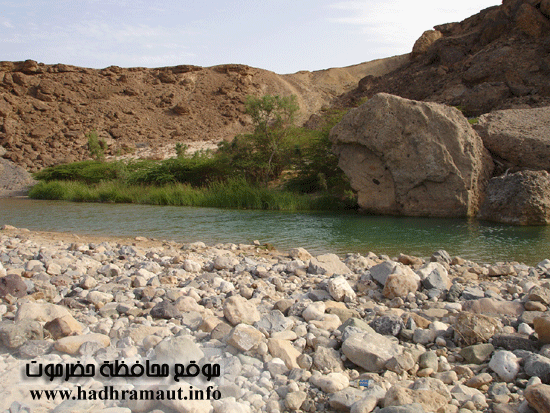 منظر طبيعي بوادي حجر