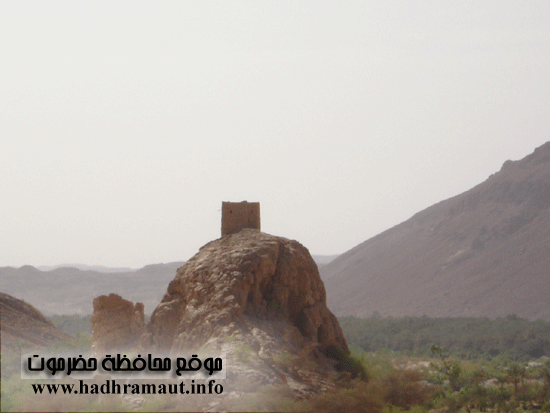 احد الحصون الاثرية بوادي حجر 