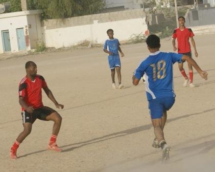 فوز النسر على هلال باعبود بدوري جمعية الرياضيين 