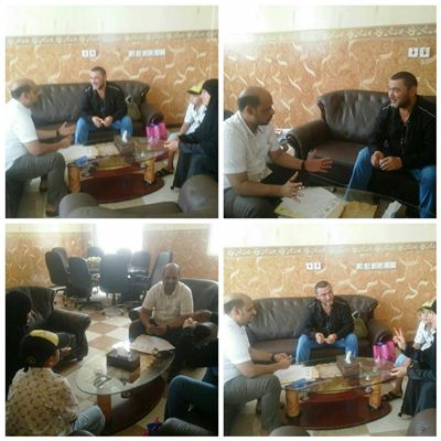   مدير عام الصحه بالمحافظه يستقبل البعثة الطبية الروسية العاملة في مستشفى حجر