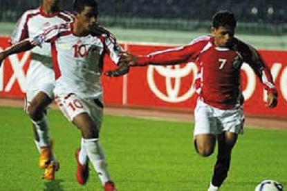 منتخب الناشئين يتعادل مع الامارات في افتتاح نهائيات  أسيا