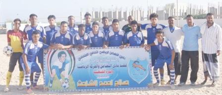 الاحقاف يتصدر المجموعة الثانية بدوري الشهيد الشاحث 