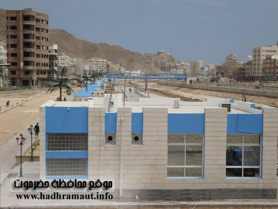 الكافتيريا المجاورة لجسر باجعمان