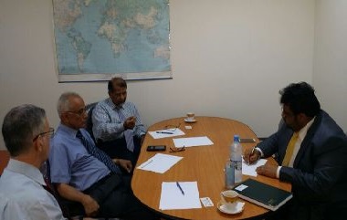 مؤسسة موانئ البحر العربي تلتقي ممثلي أكبر ثلاثة خطوط ملاحية عاملة باليمن