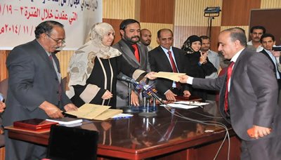 وزير الإعلام تؤكد أهمية تدريب وتأهيل الكوادر الإعلامية لمواكبة التطورات الراهنة