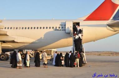بدء تسيير رحلات حجاج بيت الله الحرام من مطار المكلا إلى الأراضي المقدسة